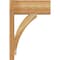 Ekena Millwork Thorton Block Rough Sawn Outlooker, Western Red Cedar, 8"W x 18"D x 26"H OUT08X18X26THR05RWR - alternate 3